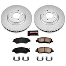 Power Stop 07-09 Hyundai Santa Fe Front & Rear Z17 Evolution Geomet Coated Brake Kit