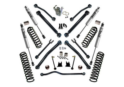 Superlift 07-18 Jeep Wrangler JK 2 Door 4in Lift Kit w/ Reflex Control Arms & Fox Shocks
