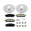 Power Stop 11-17 Nissan Quest Front Z23 Evolution Sport Brake Kit w/Calipers