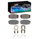 DFC 14-25 Hyundai Elantra GT Front Geospec Rotors w/4000 HybriDynamic Brake Pads w/Hardware