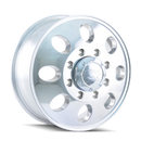 ION Type 167 20x8.25 / 8x200 BP / High Offset / 9.15in BS / 142mm Hub Polished Wheel
