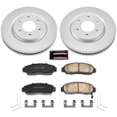 Power Stop 17-18 Nissan Titan Front & Rear Z17 Evolution Geomet Coated Brake Kit