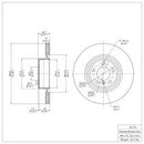 DFC GeoSPEC Coated Rotors - Plain