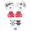 Power Stop 2006 BMW 325xi Front & Rear Z26 Street Warrior Brake Kit w/Calipers