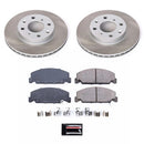 Power Stop 92-95 Honda Civic Front and Rear Semi-Coated Rotor Kit