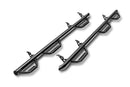 N-Fab Nerf Step 02-08 Dodge Ram 1500/2500/3500 Quad Cab 6.4ft Bed - Gloss Black - Bed Access - 3in