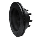 R1 80-85 Ford E-250 Econoline Club Wagon Front Right Drilled & Slotted Black Brake Rotor