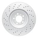 DFC 15-20 BMW M2 Right Front Drilled GeoSPEC Coated Rotor