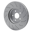 DFC 15-17 Mercedes-Benz CLS400 Front Drilled GeoSPEC Coated Rotor