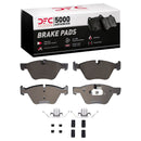 DFC 04-10 BMW 525i (Mexico) Front 5000 Advanced Low Metallic Brake Pads and Hardware Kit