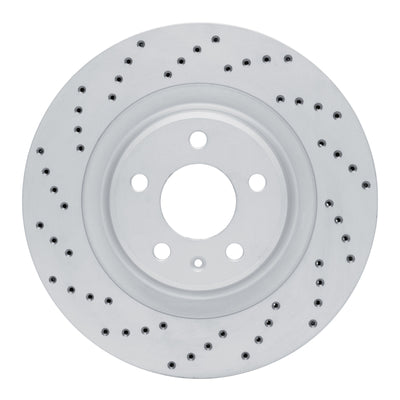 DFC 08-25 Audi S5 Rear Left Drilled Geoperformance Rotor