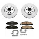 Power Stop 03-05 Cadillac CTS Front & Rear Z17 Evolution Geomet Coated Brake Kit