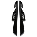 Westin 07-18 Jeep Wrangler JK Unlimited Outlaw Drop Nerf Step Bars - Textured Black