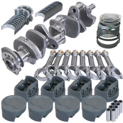 Eagle Chevy 350 3.750in Crank 5.700in I-Beam Rods -16cc 4.030in Pistons Rotating Assembly