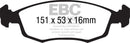 EBC S13 Brake Pad and Rotor Kit