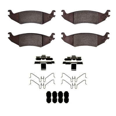 DFC 04-06 Ford E-150 Club Wagon Rear 4000 HybriDynamic Brake Pads and Hardware Kit