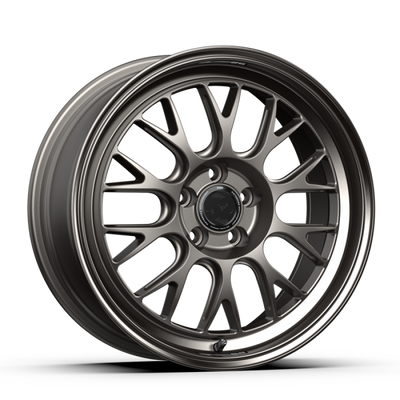 fifteen52 Holeshot RSR 18x8.5 5x108 42mm ET 63.4mm Center Bore Magnesium Grey w/ Gloss Lip