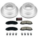 Power Stop 13-16 Ford F-450 Super Duty Rear Z17 Coated Brake Kit