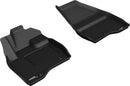 3D MAXpider 2017-2019 Ford Explorer Kagu 1st & 2nd & 3rd Row Floormats - Black