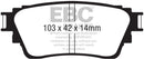 EBC S2 Brake Pad and Rotor Kit