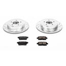 Power Stop 07-10 Ford Edge Front & Rear Z23 Evolution Sport Brake Kit