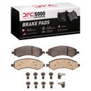 DFC 06-24 Chrysler Aspen Front & Rear Rotors with 5000 Advanced Brake Pads w/Hardware