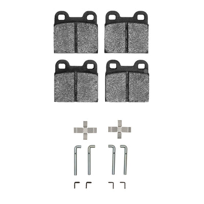DFC 75-86 Alfa Romeo Alfeta Rear Euro 5000 Ceramic Brake Pads and Hardware Kit