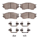 DFC 95-02 Mazda Millenia Front 4000 HybriDynamic Brake Pads and Hardware Kit