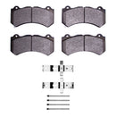DFC 12-25 Dodge Durango Front Drill/Slot Geoperformance Rotors Euro 5000 Ceramic Pads w/Hardware