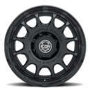 ICON Alloys Rancho 20x9 / 8x6.5 / 12mm / 5.5in BS DBL Black Wheel
