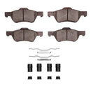 DFC 08-12 Ford Escape Front Geospec Rotors w/4000 HybriDynamic Brake Pads w/Hardware