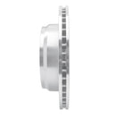 R1 12-21 Nissan NV2500 Rear Right Drilled & Slotted Silver Brake Rotor