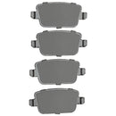 DFC 07-12 Ford Focus RS (Mexico) Rear Euro 5000 Ceramic Brake Pads