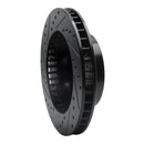 R1 63-82 Chevrolet Camaro Front/Rear Right Drilled & Slotted Black Brake Rotor