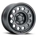 Nomad N501SB Convoy 17x8.5in / 5X127 BP / 25mm Offset / 78.1mm Bore - Satin Black