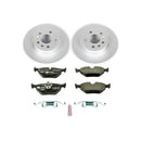 Power Stop 00-01 Saab 9-5 Front & Rear Euro-Stop Brake Kit