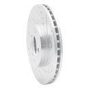 R1 93-97 Ford Thunderbird Front & Rear Drilled & Slotted Silver Brake Rotor Set
