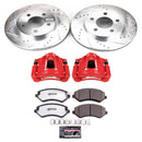 Power Stop 03-07 Jeep Liberty Front & Rear Z36 Truck & Tow Brake Kit w/Calipers