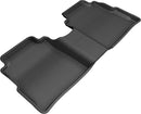 3D MAXpider 2018-2019 Nissan Kicks Kagu 1st & 2nd Row Floormats - Black