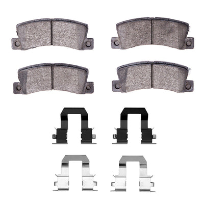 DFC 94-97 Toyota Celica Rear 4000 HybriDynamic Brake Pads and Hardware Kit