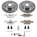 Power Stop 04-10 BMW X3 Front & Rear Z26 Street Warrior Brake Kit