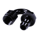 Russell 6AN Twist-Lok 180 Degree Hose End - Black
