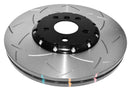DBA 2017 Mini Cooper w/ JCW Front Brakes T3 5000 Series Front Slotted Rotor w/ Black Hat