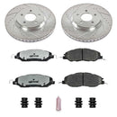Power Stop 11-14 Ford Mustang Front & Rear Z26 Street Warrior Brake Kit