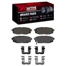 DFC 06-25 Scion FR-S Rear Active Performance Pads and Hardware Kit