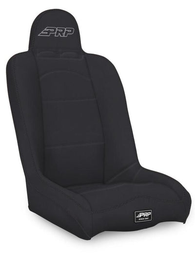 PRP Daily Driver High Back Suspension Seat - Black Vinyl