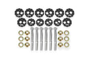 BMR 06-13 Chevrolet Corvette C6 Z06 / 09-13 ZR1 Camber Bolt Kit - Black Anodized