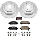 Power Stop 98-02 Subaru Forester Front & Rear Z17 Evolution Geomet Coated Brake Kit