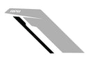 APR Sideburn Sticker - Silver/Black