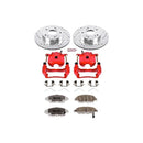 Power Stop 09-11 Honda Civic Front & Rear Z26 Street Warrior Brake Kit w/Calipers